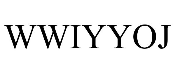 Trademark Logo WWIYYOJ