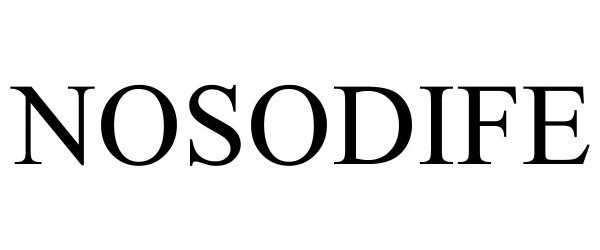 Trademark Logo NOSODIFE