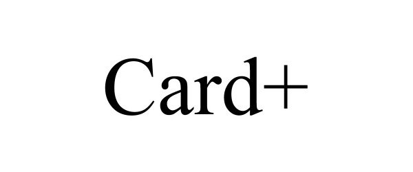 Trademark Logo CARD+