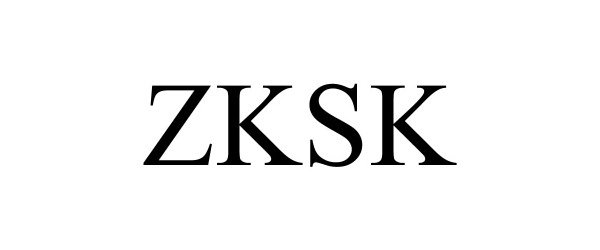 Trademark Logo ZKSK