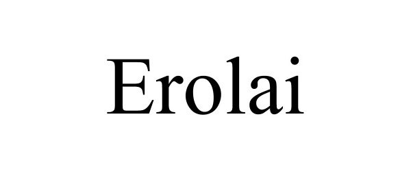 Trademark Logo EROLAI