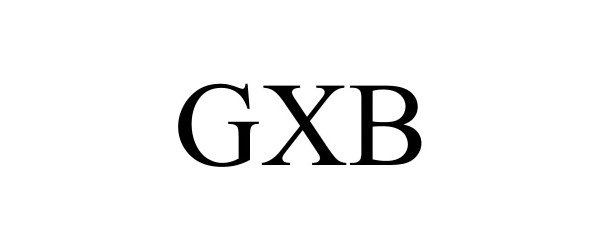 Trademark Logo GXB