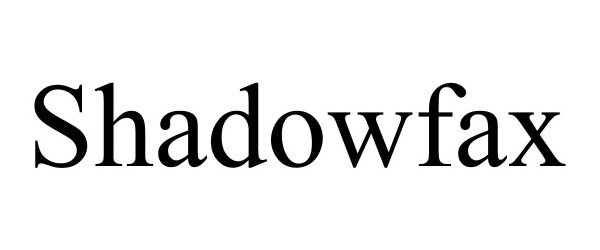 Trademark Logo SHADOWFAX