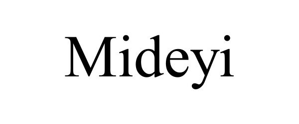 Trademark Logo MIDEYI