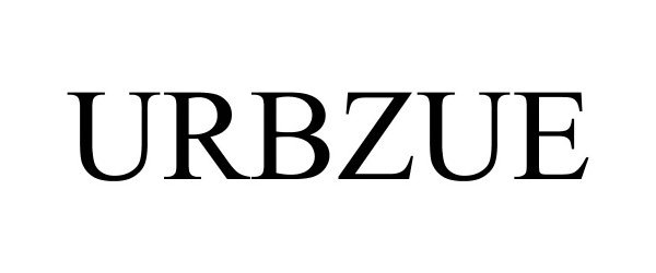 Trademark Logo URBZUE
