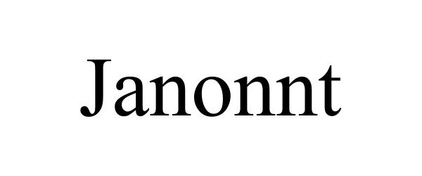 Trademark Logo JANONNT