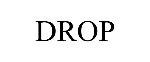 Trademark Logo DROP