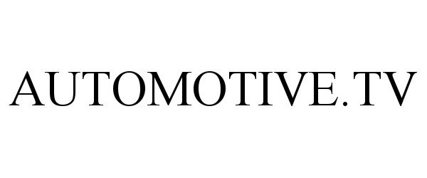 Trademark Logo AUTOMOTIVE.TV