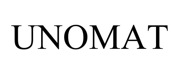 Trademark Logo UNOMAT