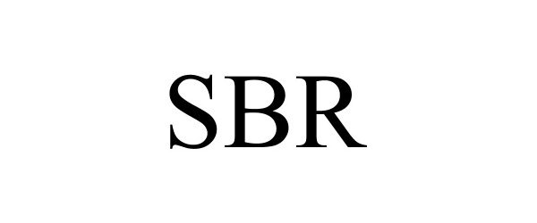 Trademark Logo SBR