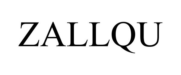 Trademark Logo ZALLQU