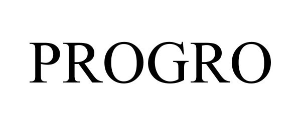  PROGRO