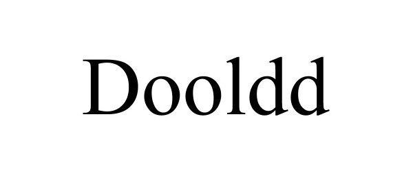 Trademark Logo DOOLDD