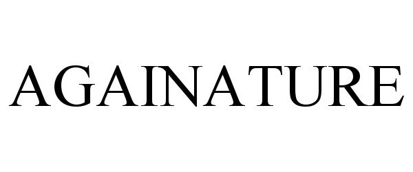 Trademark Logo AGAINATURE