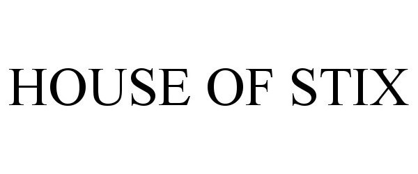 Trademark Logo HOUSE OF STIX