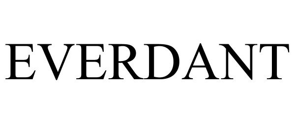 Trademark Logo EVERDANT