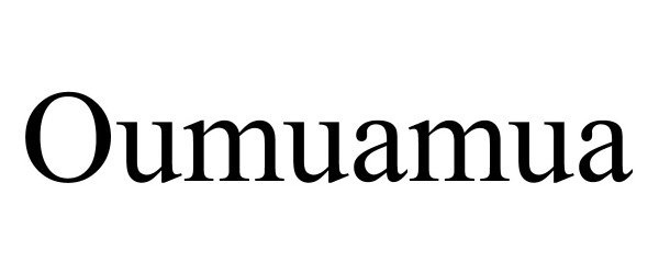  OUMUAMUA