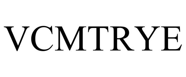 Trademark Logo VCMTRYE