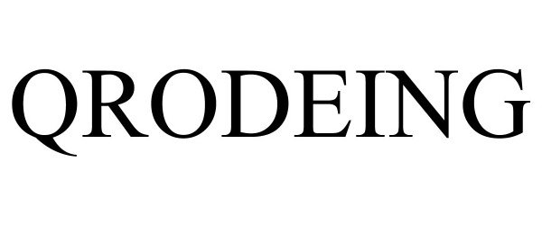 Trademark Logo QRODEING