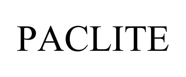 Trademark Logo PACLITE