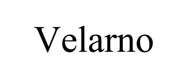 Trademark Logo VELARNO