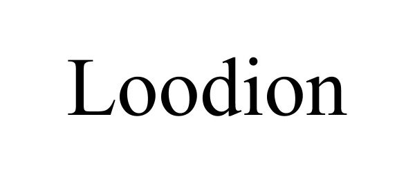 Trademark Logo LOODION