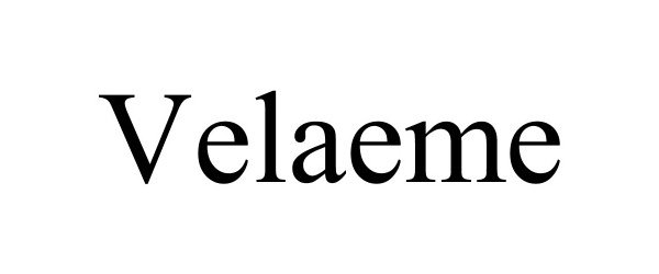Trademark Logo VELAEME