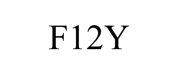 Trademark Logo F12Y