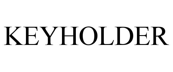 Trademark Logo KEYHOLDER