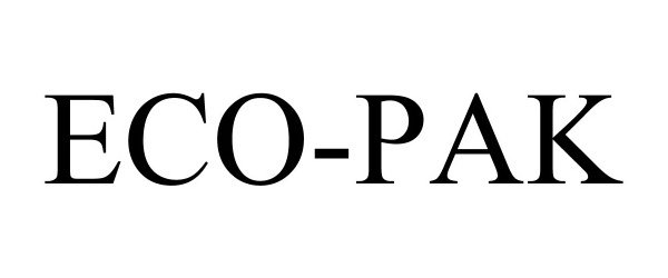Trademark Logo ECO-PAK