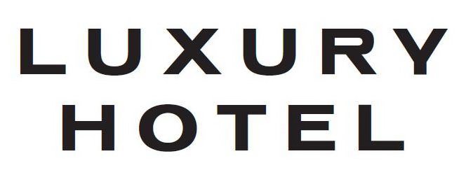 Trademark Logo LUXURY HOTEL