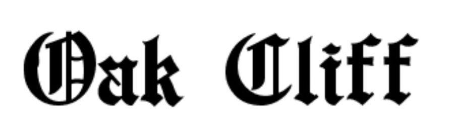 Trademark Logo OAK CLIFF