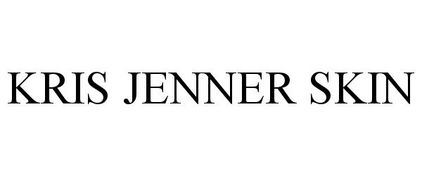 Trademark Logo KRIS JENNER SKIN