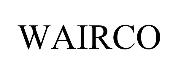 Trademark Logo WAIRCO