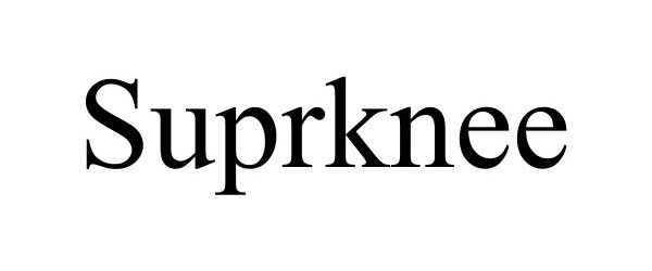 Trademark Logo SUPRKNEE