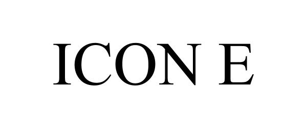  ICON E