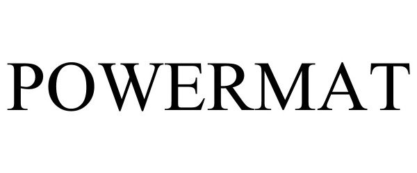 Trademark Logo POWERMAT
