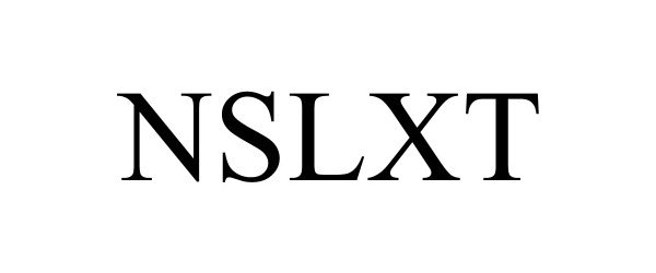 Trademark Logo NSLXT
