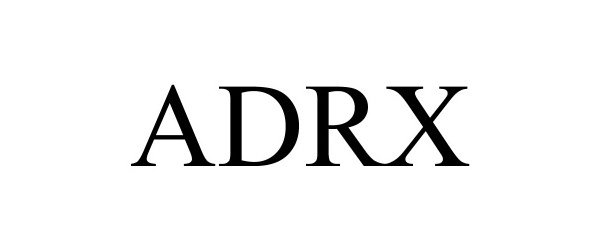 Trademark Logo ADRX