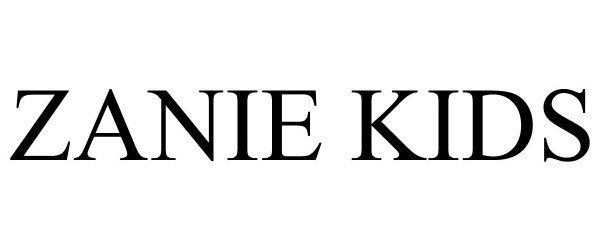 Trademark Logo ZANIE KIDS