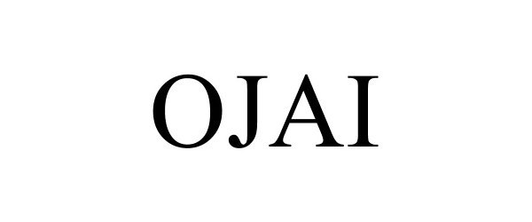 Trademark Logo OJAI