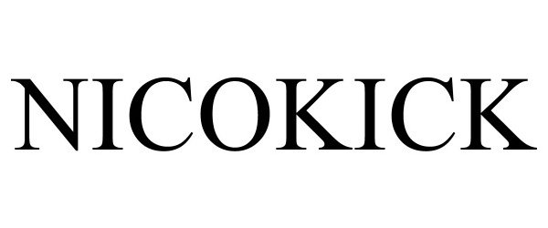 Trademark Logo NICOKICK