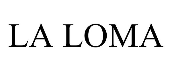 Trademark Logo LA LOMA