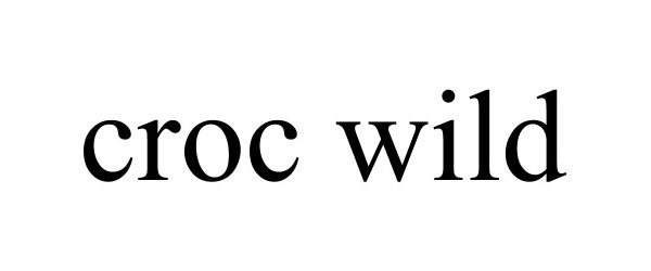 Trademark Logo CROC WILD