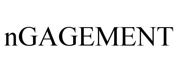 Trademark Logo NGAGEMENT