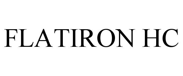 Trademark Logo FLATIRON HC