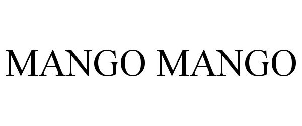  MANGO MANGO