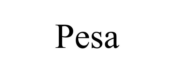 Trademark Logo PESA