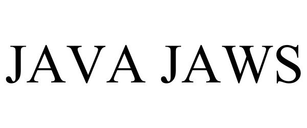 Trademark Logo JAVA JAWS
