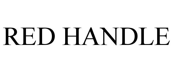Trademark Logo RED HANDLE